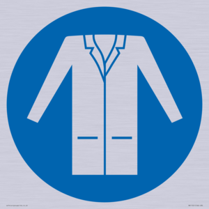 Custom Mandatory: Wear a lab coat